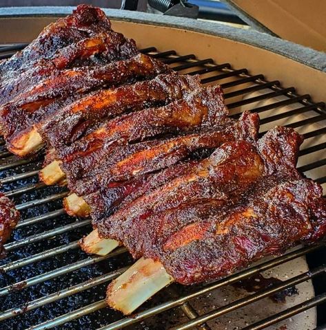 Beef Rib Rub Beef Rib Rub, Grilled Bbq Ribs, Rib Rub Recipe, Spaghetti With Ground Beef, Beef Rib, Bbq Recipes Ribs, Beef Ribs Recipe, Ground Beef Pasta, Rib Rub