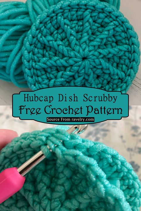 11Free Crochet Scrubbies Patterns Scrubby Crochet Pattern, Scrubby Yarn Crochet Patterns, Crochet Dish Scrubber, Scrubby Yarn Crochet, Crochet Scrubby, Scrubbies Crochet Pattern, Dish Scrubbies, Crochet Washcloth Pattern, Kitchen Crochet