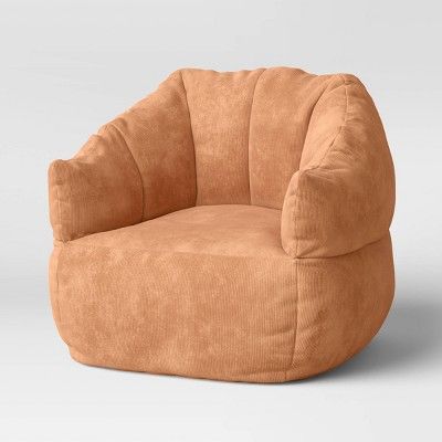 Toddler Bean Bag, Corduroy Bean Bag, Dorm Chairs, Dorm Room Furniture, Sitting Arrangement, Furniture Risers, Orange Rooms, Inflatable Furniture, Dorm Furniture