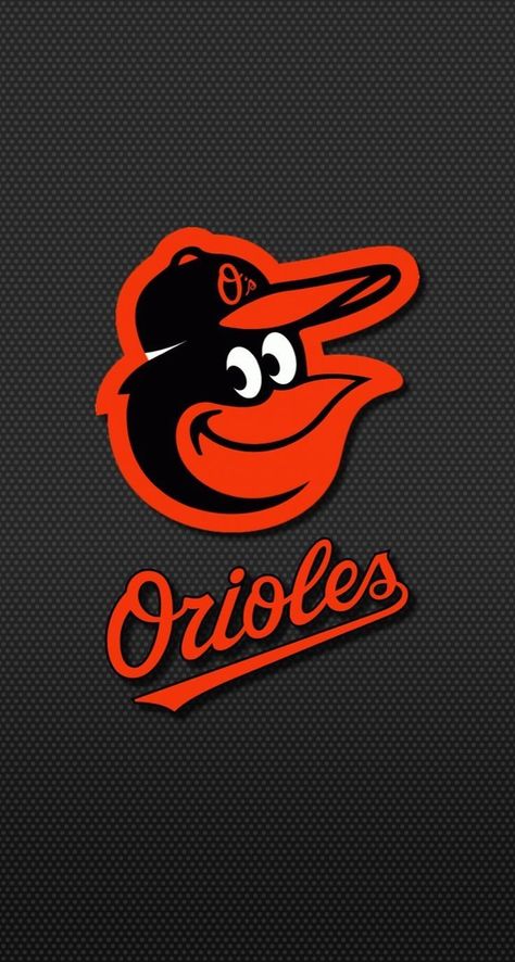 Baltimore Orioles Wallpaper, Iphone Wallpaper Sports, Orioles Logo, Mlb Wallpaper, Baseball Teams Logo, Wallpaper Iphone Boho, Orioles Baseball, Baseball Art, Basketball Wallpaper