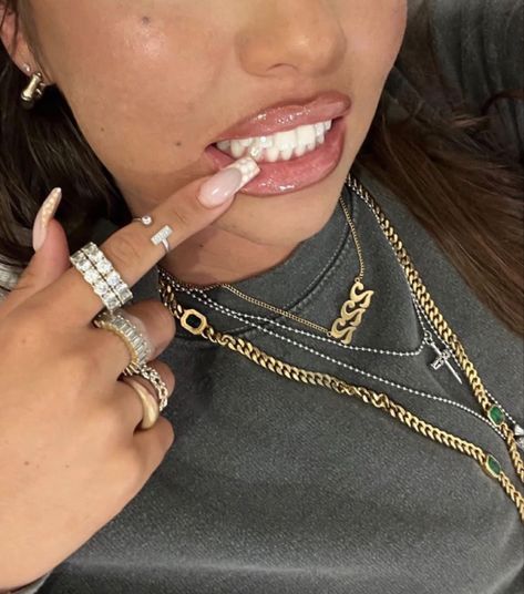 Tooth Gem, Dope Jewelry, Jewelry Lookbook, Golden Girl, Stacked Jewelry, Kendrick Lamar, Jewelry Inspo, Dream Jewelry, Looks Style