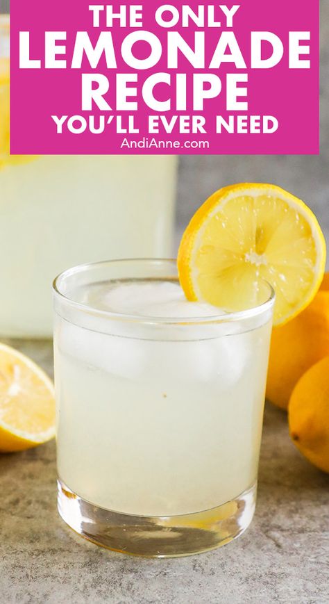 Fresh Lemonade Freshly Squeezed, Gallon Lemonade Recipe, Wine Punch Recipes, Classic Lemonade, Homemade Lemonade Recipe, Good Lemonade Recipe, Cookbook Club, Sugar Free Desserts Easy, Homemade Lemonade Recipes