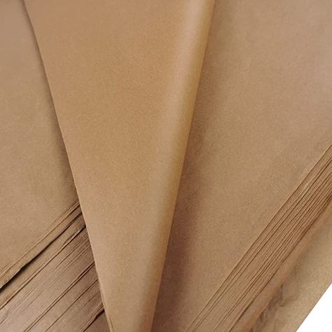 Brown Tissue Paper 25 Large Sheets, Acid Free Art Paper, Perfect for Gift Wrap, Storage, Packing, Art & Craft Bulk Pack Archiving Shredding 70 x 50cm Sheet Size : Amazon.co.uk: Home & Kitchen Brown Tissue Paper, Flower Snowflake, Gift Wrap Storage, Shredded Tissue Paper, Tissue Flowers, Tissue Paper Wrapping, Decoupage Tissue Paper, Paper Packaging, Sheet Sizes