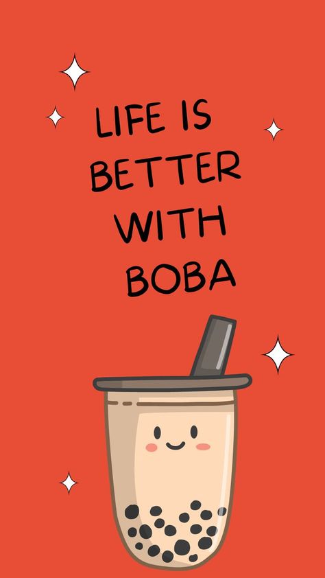 Cute Food Wallpaper, Tea Wallpaper, Tea Aesthetic, Bubble Tea Shop, Bubble Tea Boba, Tea Quotes, Cute Fall Wallpaper, Food Wallpaper, Coffee Decor