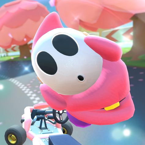 Pink Shy Guy, Shy Guy Pfp, Guy Pfp, Door Games, I Feel Lost, Shy Guy, Game Lovers, Just A Game, Kirby