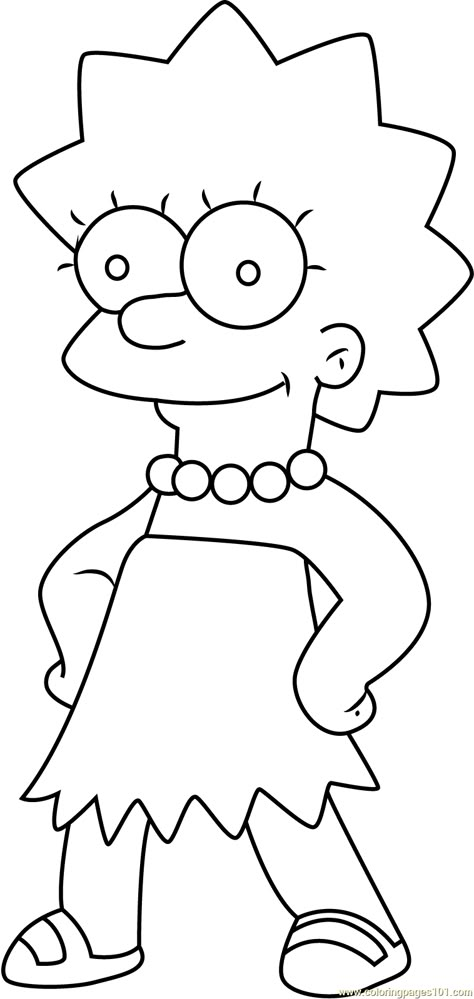 Maggie Simpson Sister Lisa Simpson Lisa Simpson Sketch, Simpsons Coloring Pages Free Printable, Lisa Frank Drawings, Lisa Simpson Mood, Lisa Simpson Drawing, Simpsons Coloring Pages, Baddie Coloring Pages, Plastic Bottle Crafts Diy, Simpsons Drawings