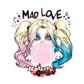 Batman | Mad Love Harley Quinn Chewing Bubble Gum Harley Quinn Kunst, Harley Quinn Sticker, Harley Costume, Batman Girl, Batman Harley Quinn, Harley Quinn And The Joker, Blowing Bubble Gum, Joker Y Harley Quinn, Diamond Comics