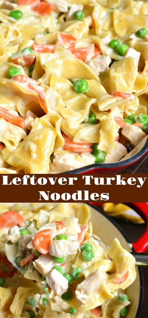 Turkey And Noodles, Turkey Casserole Recipes Leftover, Easy Leftover Turkey Recipes, Turkey Noodle Casserole, Turkey Casserole Recipe, Leftover Turkey Soup, Noodle Pasta, Turkey Pasta, Recipe Soup