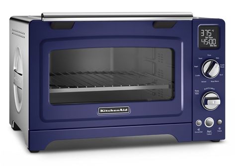 KitchenAid Convection 1800-watt Digital Countertop Oven , Cobalt Blue  | Home Counter Oven, Countertop Convection Oven, Convection Toaster Oven, Dish Warmer, Countertop Oven, Best Oven, Oven Canning, Convection Oven, Roasts