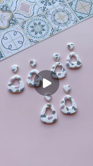 MyClayCo Polymer Clay Supplies on Instagram: "I miss Terrazzo style slabs! Who’s with me?! 🙋‍♀️ I honestly used to make one a week but it’s been over a year since my last one … welcome back into my life, terrazzo 💕  #polymerclay #polymerclayartist #claylife #polymerclayearrings #handmadeearrings #earringmaker #terrazzoearrings" Disco Ball Clay Earrings, Polymer Clay Terrazzo Diy, Terrazzo Clay, Polymer Clay Earrings Hardware, Terrazzo Polymer Clay Earrings, Clay Supplies, Polymer Clay Crafts, Last One, My Last