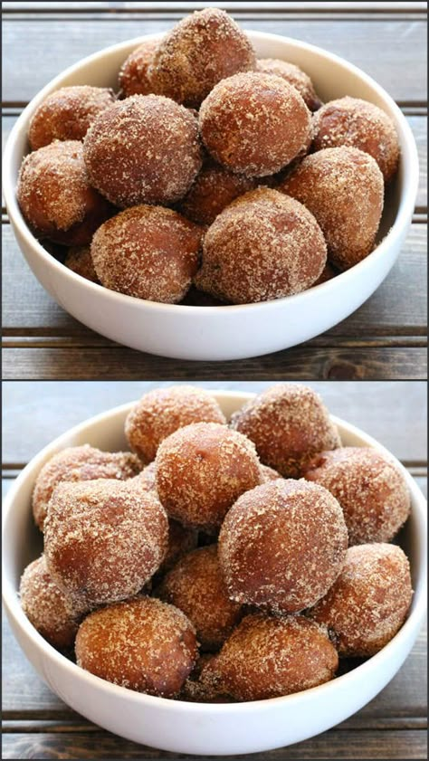 Wedding Day Breakfast, Donut Balls, Chamorro Recipes, Doughnut Holes, Banana Dessert, Donut Holes, Homemade Donuts, Doughnut Recipe, Dessert Food