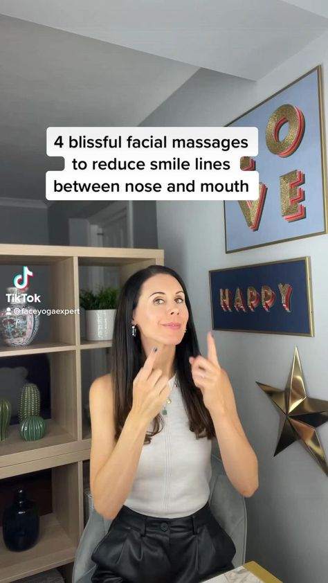 4 blissful facial massages to reduce smile lines between nose and mouth in 2022 | Face contouring, Under eye wrinkles, Facial massage Reduce Smile Lines, Facial Massage Steps, Face Massage Techniques, Facial Massage Routine, Eye Wrinkles, Face Yoga Exercises, Face Yoga Facial Exercises, Smile Lines, Under Eye Wrinkles