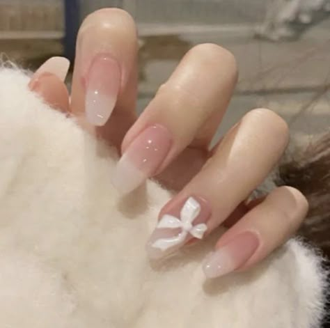 bambi ౨ৎ is sleeping on Twitter: "these r so cute i think i’m gonna get them..… " Coquette Nails, Asian Nails, Really Cute Nails, Soft Nails, Her Nails, Jelly Nails, Kawaii Nails, Nail Charms, Dream Nails