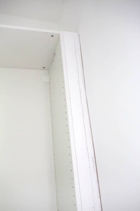 Ikea Pax Closet Trim, Ikea Pax Grimo Door Handles, Ikea Alcove Wardrobe Hack, Ikea Pax Trim, How To Build In Ikea Pax Wardrobe, Ikea Pax Paint Match, Pax 75 Cm Ikea Door, Forsand Ikea Pax Wardrobe, Ikea Pax Wardrobe Alcove