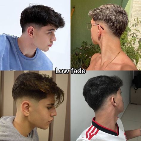 Hairstyles For Men Low Fade, Names Of Haircuts Men, Mid Fade Short Hair, Mid Fade Fringe, Buzz Cut Mid Fade, Low Fade Haircut Men, Mid Fade Curly Hair, Teen Boy Haircuts Short, Boys Haircut Names