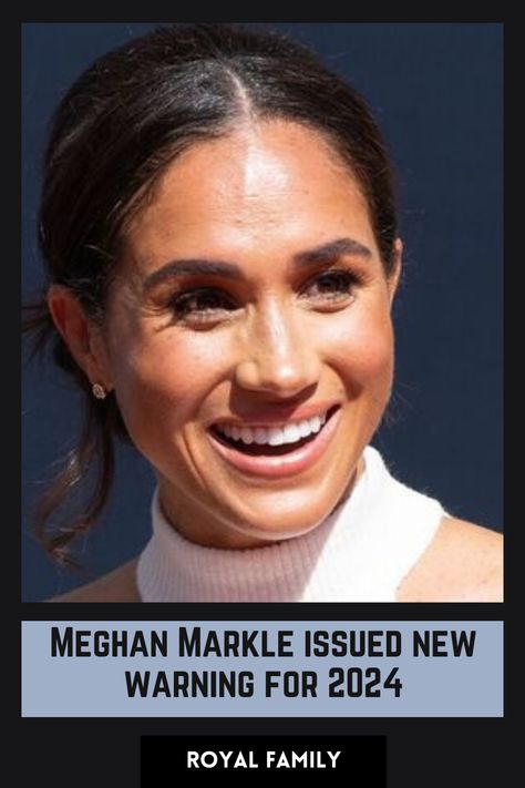 What is the new warning issued to Meghan Markle for 2024? Meghan Markle Nose Job, Meghan Markle Natural Hair, Meghan Markle 2024, Meghan Markle Fake, Meghan Markle Divorce, Meghan Markle Young, Meghan Markle Plastic Surgery, Meghan Markle House, Meghan Markle Child