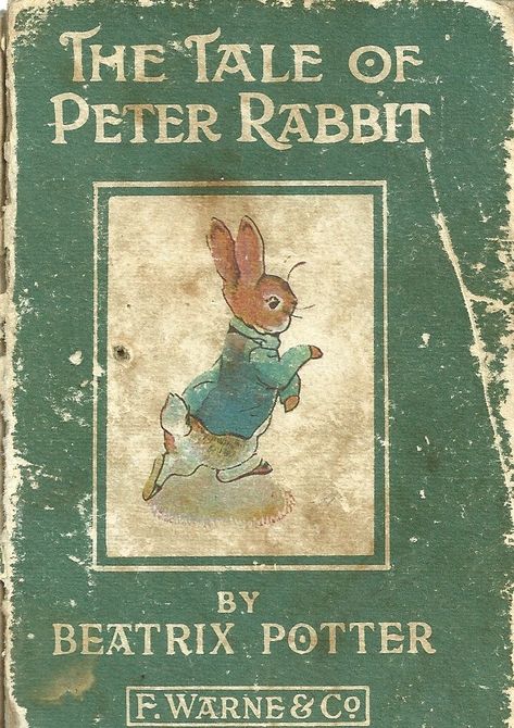 Peter Rabbit Book by Beatrix Potter Peter Rabbit Books, Tale Of Peter Rabbit, Dads Favorite, Vintage Book Covers, Childhood Books, Children's Literature, Vintage Children's Books, Beatrix Potter, Peter Rabbit