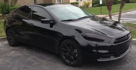 Blacked out Dodge Dart                                                                                                                                                                                 More Modded Dodge Dart, Dodge Dart Modified, Dodge Dart Accessories, Dodge Dart 2016, 2015 Dodge Dart, Blacked Out Cars, 2013 Dodge Dart, Dodge Dart Gt, Car Budget