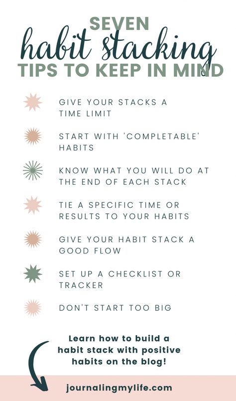 Habit Stacking - How To Turn Your Daily Habits Into Sustainable Routines • Keri Ann Baker Habit Stacking Template, Habit Stacking Ideas, Habit Stacking Morning Routines, Creating Routines, Keystone Habits, Tiny Habits, Building Habits, Life Mastery, Happy Habits