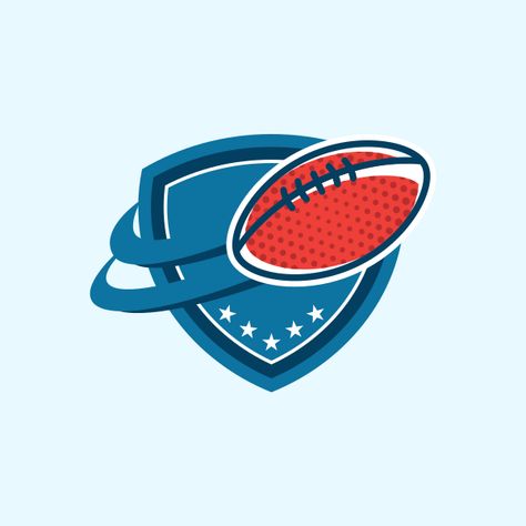 Fantasy Football Logos, Nfl Fantasy Football, Rugby Logo, Football Logo Design, Nfl Fantasy, American Logo, Best Logos, Football Logos, Fantasy League