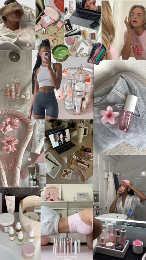 Selfcare day #selfcare #selflove #slowmornings #morningskincare #skincareroutine #skincarecommunity #skincaretips #morningroutine #morninginspiration #goodmorning Selfcare Day, Girl Vision Board, Positive Quotes Wallpaper, Sunday Reset, Spa At Home, Morning Skincare, Luxurious Spa, Pink Aura, Spa Inspiration