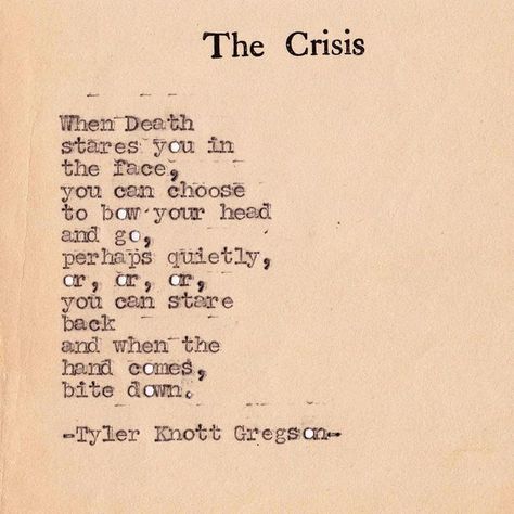 Typewriter Series, Tyler Knott Gregson, Author Quotes, Typewriter, Beautiful Words, Inspire Me, Writers, Poetry, Quotes