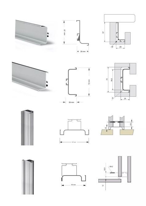 Drawer Detail Drawing, Gola Profile Kitchen, Kitchen Craft Cabinets, Unique Kitchen Countertops, Book Furniture, Small House Front Design, Cabinet Detailing, Furniture Details Design, Steps Design