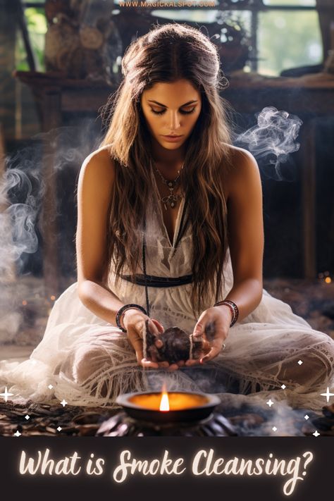 Ever wondered about the ancient practice of smoke cleansing? Dive into this enlightening article to discover its origins, benefits, and how to incorporate it into your own rituals. Perfect for those seeking purification and energetic balance. 🌿🔥✨ #SmokeCleansing #SpiritualPractices #EnergeticClearing #HolisticWellness #PinForLater Cleansing Incense, Smudging Herbs, Smudging Ceremony, Sage Smudge Sticks, Calm Music, Good Luck Spells, Sunday Routine, Luck Spells, Sage Smudge