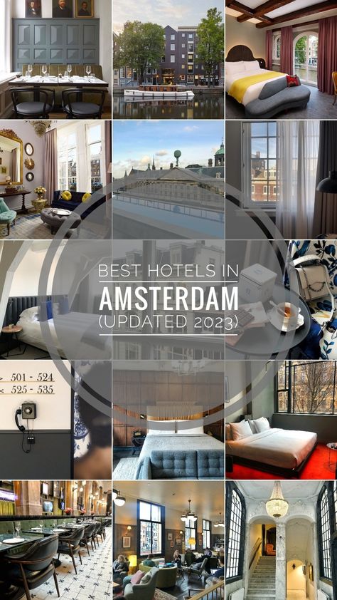 Hotels in Amsterdam Best Hotels In Amsterdam, Amsterdam Hotels, Hotels In Amsterdam, Amsterdam Winter, Copenhagen Hotel, Amsterdam Houses, Private Lounge, Elegant Interior Design, Canal House