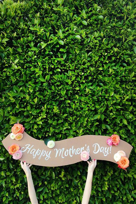 Mothers Day Photo Booth, Mothers Day Display, Mother's Day Celebration Ideas, Happy Mothers Day Banner, Mother's Day Decoration, Flower Banner, Mom Frame, Mother's Day Banner, Mother Days