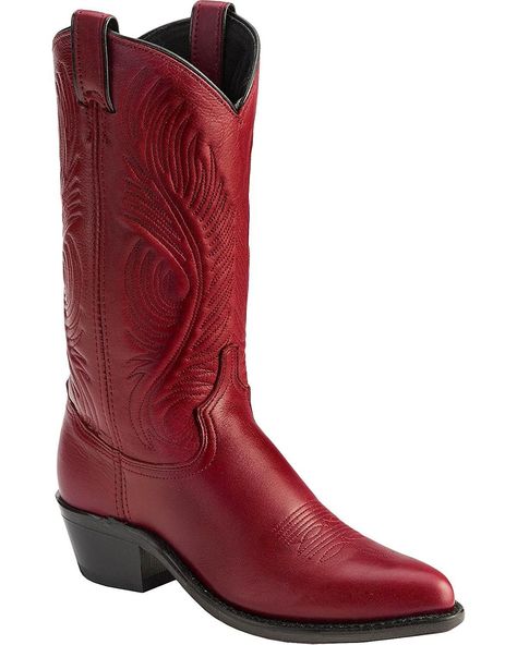 Abilene Women's Cowhide Cowgirl Boot Pointed Toe - 9052 * Check out this great image  : Cowgirl boots Red Cowgirl Boots, Womens Cowgirl Boots, Cowgirl Boot, Heel Grips, Leather Western Boots, Western Boot, Western Cowboy Boots, Calf Boots, Rubber Heels