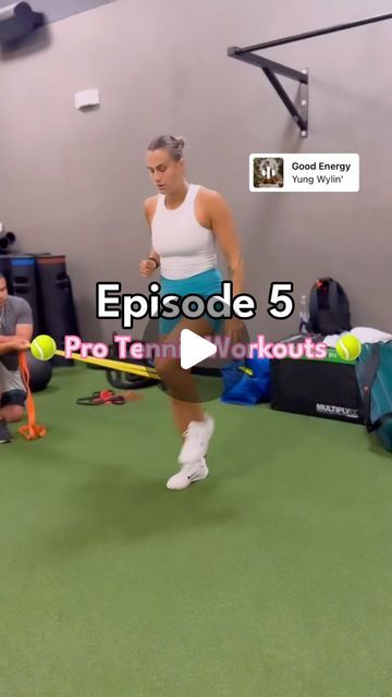 Fifth Set Tennis on Instagram: "🎾🔥Today I’m trying out some exercises given to me by my coach plus a few I learnt from professional physios on insta 🔥🎾   🚨Let me know what you guys think of these exercises and how you tailor your gym workouts for tennis ⚡️  🎥 Opening Scene: @arynasabalenka @paulabadosa @stefanostsitsipas98   #tennis #tennislife #tennisworld #tennisvideo #tennistraining #athlete #tennisplayer #tennistv #tennisfun #tennislove #tennistime #tenniscoach #tennismatch #tennisvideo #tennispro #tennispractice #tennisaddict #tennisfitness #tennisworkout #gym #gymlife #workout #strengthtraining #strengthandconditioning #workouts #strenghttraining #gymworkout #tennisfitnesstraining" Best Exercises For Tennis Players, Tennis Gym Workout, Tennis Conditioning, Tennis Exercises, Tennis Workout Training, Strenght Training, Tennis Videos, Opening Scene, Stretch Routine