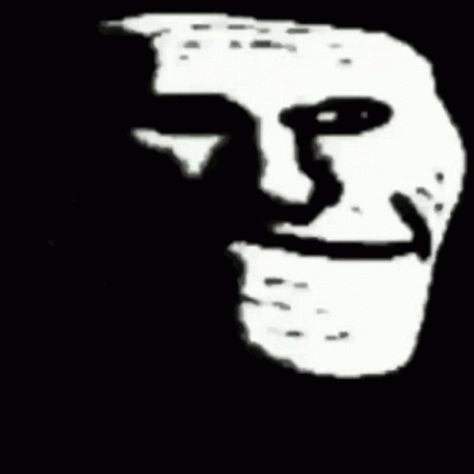 Trollge The Day Of Reckoning GIF - Trollge Troll The Day Of Reckoning - Discover & Share GIFs Troll Face, White Photo, The Words, Animated Gif, Gif, Black And White, White, Black