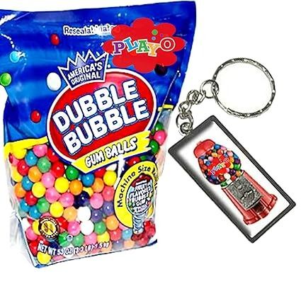 Amazon.com: Gumballs For Gumball Machine Refills - 53 Ounce Dubble Bubble Chewing Gum Bulk Antique Style Gum Balls vintage Old Fashioned Candy -Mini bubble Gumballs 3.3 lb For Kids Toy Bank Candy Dispenser Playo : Toys & Games Double Bubble Gum, Candy Store Display, Toy Bank, Bulk Candy Store, Dubble Bubble, Old Fashioned Candy, Candy Dispenser, Toy Food, Bulk Candy