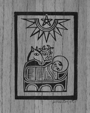 Christian Linocut, Simple Nativity Drawing, Advent Images, Christian Illustration, Virgin Mary Art, Woodcut Art, Lino Art, Christian Artwork, Religious Paintings