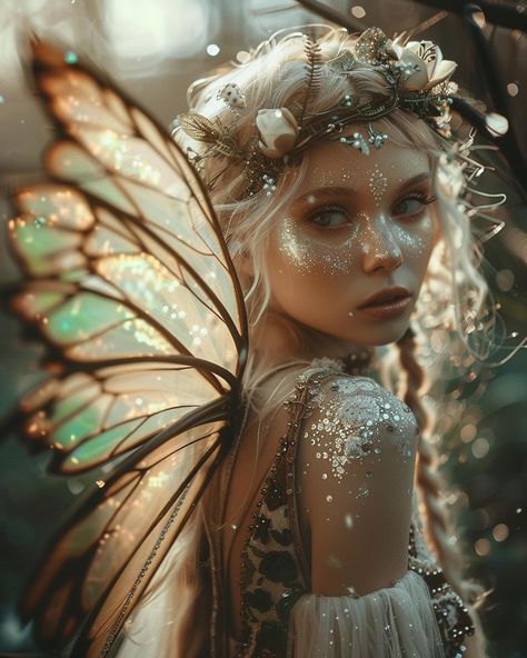 Garden snowdrop fairy ✨✨✨ #ai #aiart #aiartcommunity #aiartwork #midjourneyv6 #midjourney #midjourneyart #midjourneygallery #digitalart #ethereal #ethereal_moods #surrealart #surreal #midjourneycommunity #fairy #fairycore #fairygarden #celedrinemarch2024 @celedrine_art #marchaimagic @tricia_danby_aiart Magical Fairy Aesthetic, Air Sign Outfit, Realistic Fairy Costume, Fairy Photo Shoot Ideas, Fairy Goddess Aesthetic, Rennaisance Outfits Fairy, Nature Fairy Makeup, Beautiful Fairy Art, Fairy Face Makeup