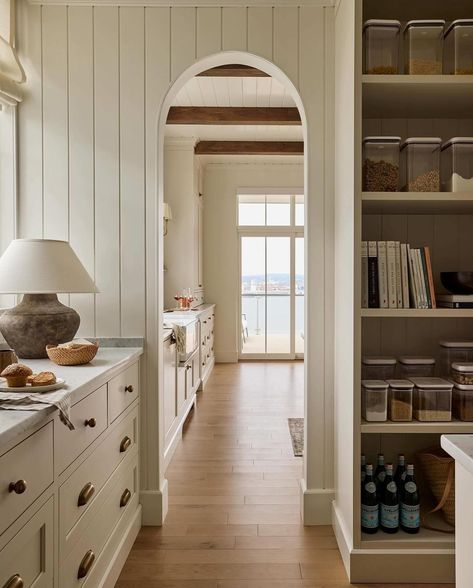 Pantry Inspiration, Classic Kitchen, Studio Mcgee, Pantry Design, Wood Flooring, Kitchen Inspirations, Design Inspo, Home Renovation, Interior Exterior