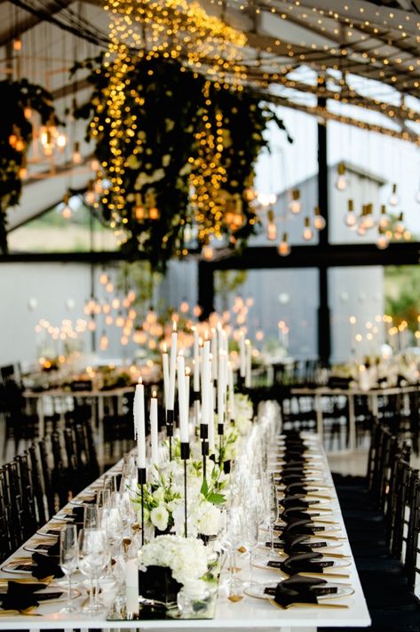 Modern Boho Glam Wedding, Modern Classic Wedding Aesthetic, Black Candle Centerpieces, Black Tie Wedding Theme, Black Tie Wedding Decor, Classic Modern Wedding, Wedding Booth, Modern Wedding Theme, Fall Begins