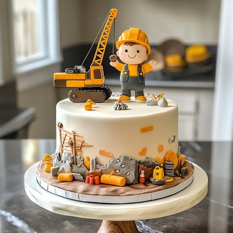 🚧 Calling all boy moms of kids obsessed with construction! 🛠️ If your little guy loves diggers, dump trucks, and hard hats, then these Construction Birthday Party ideas are for you! 🎉 Build the perfect party for your own little builder. 🏗️ Save this post for later or share it with other friends whose boys also love construction. 👷‍♂️ #ConstructionParty #BoyMomLife #BirthdayPartyInspo Construction Theme Cake Ideas, Birthday Cake Boy 4th Birthday, Truck Themed Birthday Cake, Construction Cake For Boys, Construction Theme Birthday Party Food, Construction Birthday Party Cake, Construction Theme Birthday Cake, Digger Birthday Party, Construction Birthday Party Cakes