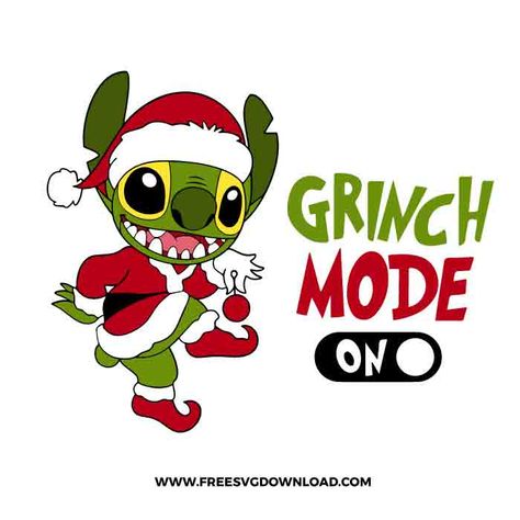 Christmas Svgs, Vector Cut Files, Vector Cut, Grinch Christmas, The Grinch, Svg Christmas, Disney Christmas, Stitch Disney, Lilo And Stitch