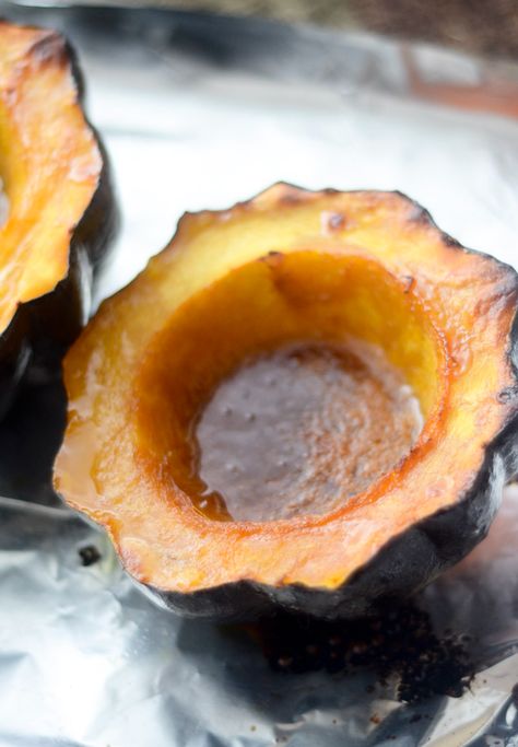 Jump to Recipe·Print Recipe Baked Acorn Squash with Brown Sugar and Butter is my favorite way to have squash. The squash gets baked in an oven until it’s fork tender, and a brown sugar maple butter gets smeared all over the squash.  Then you bake the squash in the oven for about an hour at […] Acorn Squash In Oven, Butter Squash Recipe, Acorn Squash Baked, Weight Watcher Recipes, Brown Sugar Recipes, Acorn Squash Recipes, Baked Squash, Acorn Squash, No Sugar Foods