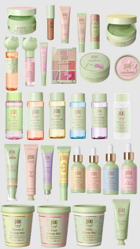 Essential Skincare Products for a More Radiant You Pixi Cute, Pixi Makeup, Profumo Victoria Secret, Preppy Skincare, Pixi Beauty, Sephora Skin Care, Smink Inspiration, Shower Skin Care, Perfect Skin Care Routine