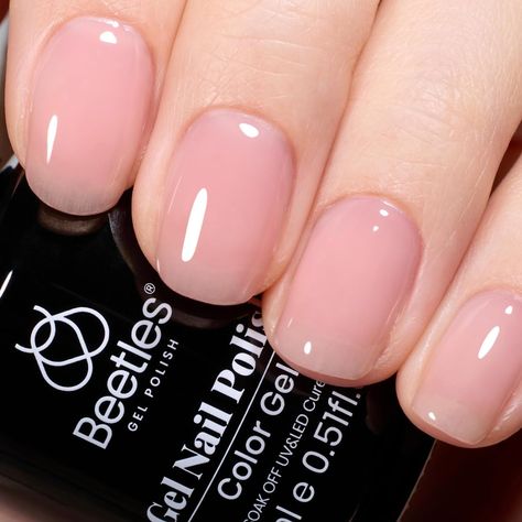 PRICES MAY VARY. 2024 Personal Style: Beetles 1Pc 15 ml/0.51 fl.OZ Nude Pink Jelly Gel Nail Polish Set, elegant shades of popular and trendy colors suitable for all seasons and daily routine life! Perfect for Mother's Day gifts. Make your spring season even more beautiful with this pink nail polish gel. Environmental & Healthy: Beetles Jelly Gel Nail Polish is made from 9 Toxin Free Ingredients which makes it safe and low odor. No harsh ingredients or adhesives that lead to damaged nails. Easy A Nail Polish Neutral, Jelly Gel Nail Polish, Sheer Nail Polish, Pink Gel Polish, Beetles Gel Polish, Sheer Nails, Pink Nail Colors, Pink Gel Nails, Nude Nail Designs