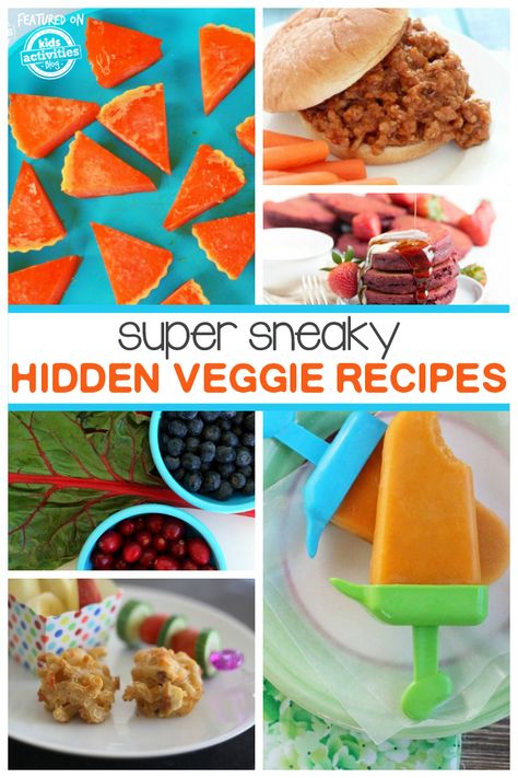 If you're kids hate veggies, try one of these sneaky recipes that sneak them in! Hidden Veggie Recipes, Minnie Y Mickey Mouse, Picky Toddler, Hidden Veggies, Healthy Veggies, Diet Vegetarian, Kids Recipes, Toddler Meals, Cooking With Kids