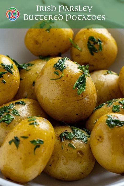 Can Potatoes Recipes, Buttered Potatoes, Irish Cooking, Irish Recipes Traditional, Canned Potatoes, Butter Potatoes, Irish Potatoes, Boiled Food, Bulgogi Beef