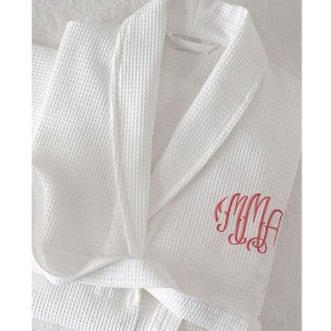 Waffle Robe by Matouk Monogram Bedding, Monogram Robes, Bridesmaid Gifts Unique, Monogrammed Linens, Luxury Robes, Be My Guest, Unique Bridesmaid, Beauty Bath, Be Our Guest