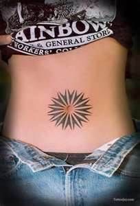 Sun Belly Button Tattoo Lace Thigh Tattoos, Belly Button Tattoos, Lower Belly Tattoos, Abdomen Tattoo, Belly Button Tattoo, Tummy Tattoo, Circular Tattoo, Button Tattoo, Love Symbol Tattoos