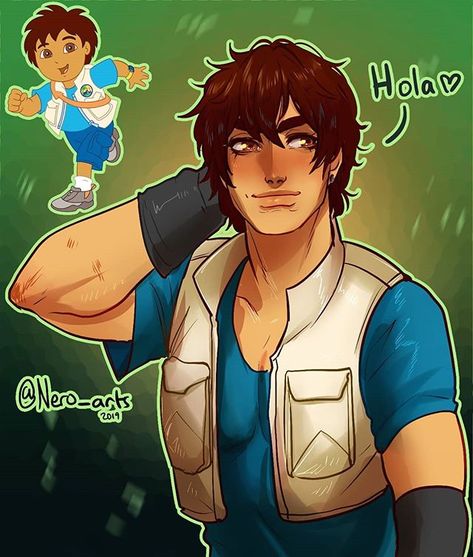 😎GO DIEGO GO!😎 thx for the person who suggested him! Feel free to suggest a cartoon character as well in the comments ♡… Disney Characters As Humans, Manga Guys, Dora Diego, Diego Go, Go Diego Go, Cartoon Characters As Humans, Hiro Big Hero 6, Human Version, A Cartoon Character