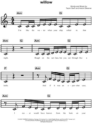 Taylor Swift Folklore Piano Sheet Music, Tolerate It Piano Sheet Music, Clarinet Sheet Music Taylor Swift, Taylor Swift Clarinet Sheet Music, Songs To Play On Clarinet, Taylor Swift Piano Sheet Music Easy, Clarinet Songs, Pop Piano Sheet Music, Beginner Violin Sheet Music