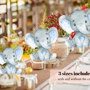 Safari Animal Cutouts Centerpieces Diaper Cake Topper Baby | Etsy Centerpieces Blue, Elephant Centerpieces, Centerpieces For Wedding, Crown Baby Shower, Girl Baby Shower Centerpieces, Boy Baby Shower Centerpieces, Showers Ideas, Elephant Baby Shower Decorations, Animal Cutouts